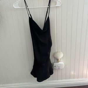 Cotton Candy LA Black Romper